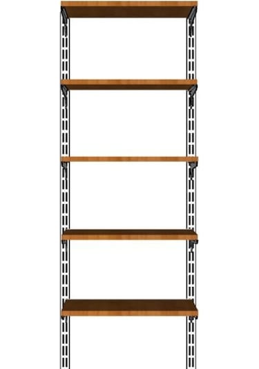 Rafburada Rafburada® 5 Katlı Kitaplık. Ahşap Duvar Rafı. Dekoratif Raf.