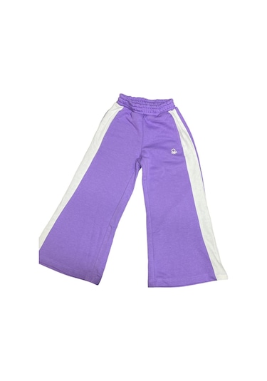 Bnt-g21551 Benetton Eşofman Altı Mor Mor