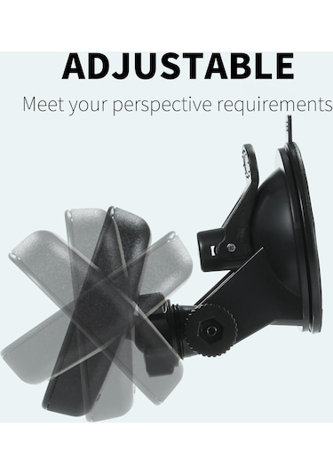 Siyah Dikiz Aynası Vantuz Dikiz Aynası Otomobil Araçlar Suv İçin Geniş Açı Dikiz Aynası