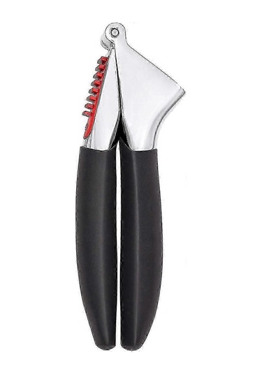 Good Grips - Sarımsak Presi - Manuel Sarımsak Presi - Paslanmaz Çelik - Kırmızı Ve Siyah Siyah