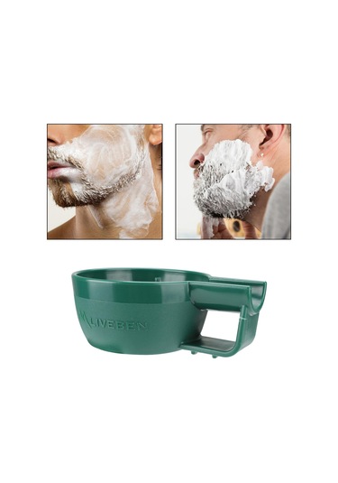 Dolıty Sabun Kupa Kase Taşınabilir Tıraş Kasesi Yeşil