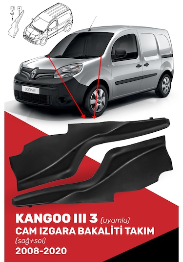 Kangoo 3 Cam Izgara Bakaliti Takım - 8200439447, 8200439448