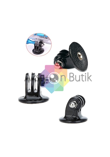 Aksiyon Kamera - Monopod Tripod Bağlantı Adaptörü 2