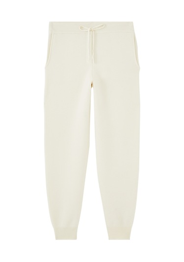 Loulou Studio Lüks Kaşmir Pantolon Ivory
