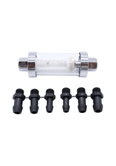 Evrensel 3/8'' 1/4'' 5/16'' Bağlantı Parçaları Krom Gümüş