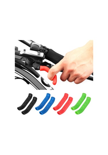 Reedark Bisiklet Fren Kolu Koruyucu Kılıfı Silikon, Dağ Yollu Yolları İçin Antikayma, Rahat Tutuş, Yeşil
