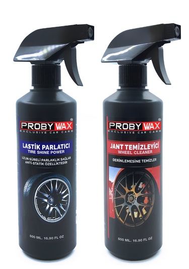 Probywax Jant Ve Lastik Parlatma Seti 2x500 Ml