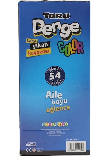 Toru Renkli Denge Oyunu 54 Parça