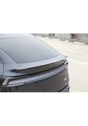 Tesla Junıper Içın Uyumlu Spoıler Parlak Siyah