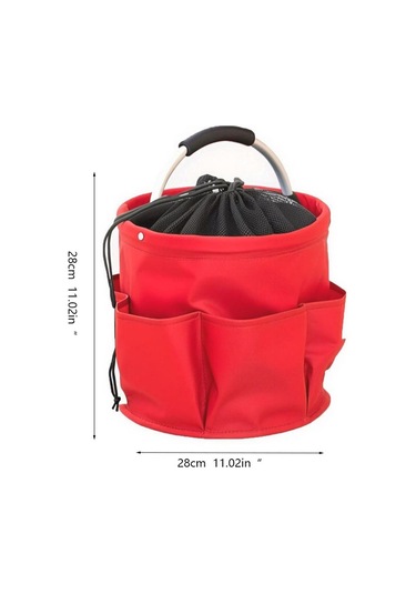 Suntek Ev, Bahçe, Seyahat Ve Diğer Amaçlar İçin Kulplu Kırmızı