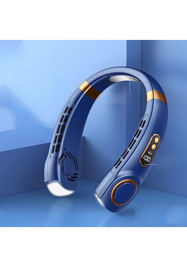 Liangmei Taşınabilir Boyun Fanı, Led 4 Soğutma Plakalı Eller