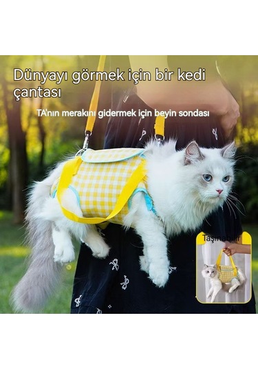 Seigawa Çok Fonksiyonlu Evcil Hayvan Taşıma Çantası