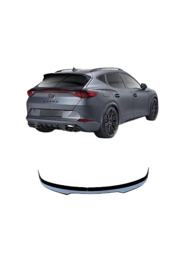 Cupra Formentor Spoiler Parlak Siyah Plastik Boyasız