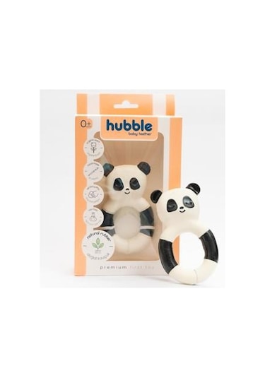 Hubble Baby Teether Diş Kaşıyıcı Ayıcık Beyaz