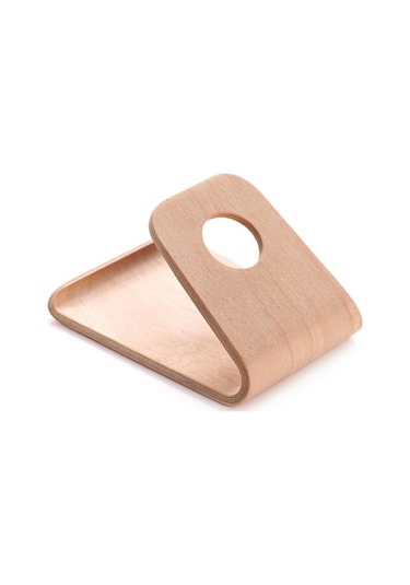 Muduan Yue Store Universal Ahşap Masaüstü Telefon Tutucu Vantuzlu Patuw8