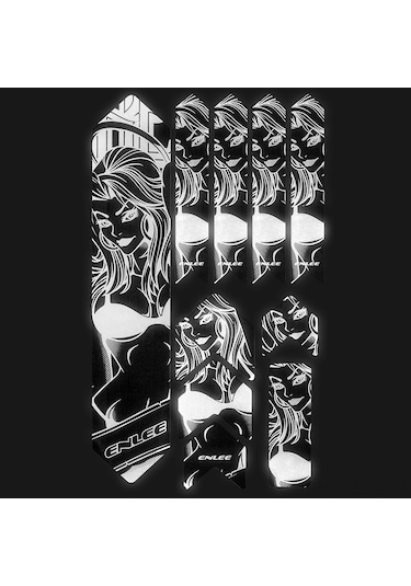 Springsun Bisiklet Koruma Şeridi - Dağ Ve Yol Bisikletleri İçin Dayanıklı Pvc Malzeme, Çizilmeye Karşı Koruma, Kolay Yapıştırma, 4 Farklı Boyut Seçeneği