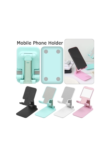 Teleskopik Uzayıp Kısalan Model Masaüstü Telefon Tutucu Aynalı