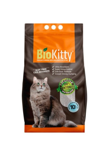 Biokitty Marsilya Sabunu Kokulu Topaklaşan İnce Taneli Kedi Kumu 10 L