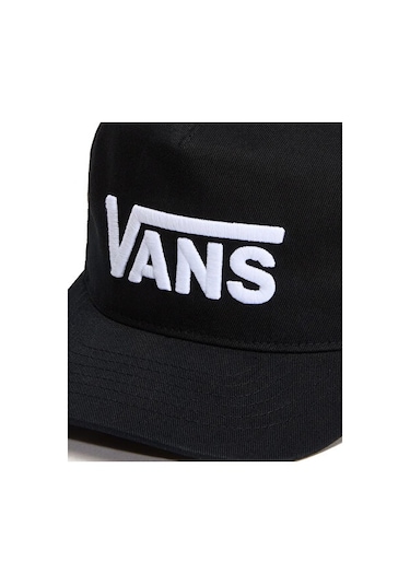 Vans Drop V Logo Snapback Şapka Vn000qahblk1 Siyah Siyah