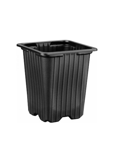Thermoform Kare Saksı 50 Adet 9 Cm