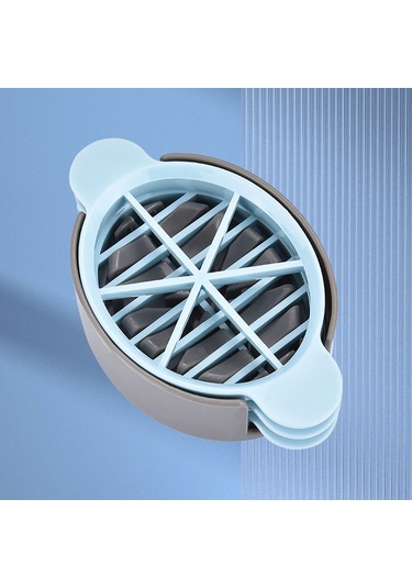 Shineyee Plastik Yumurta Kesici, Mükemmel Dilimler, Çeşitli Meyve Ve Sebzeler İçin Uygun, Kolay Temizlenir, Kompakt Tasarım Diğer