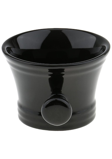 Suntek Siyah Seramik Erkek Tıraş Kupa Kase Kuaför Sakal