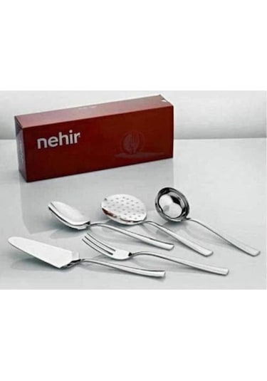 Sahra 5 Parça Kevgir Kasık Seti