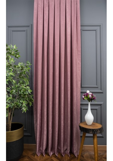 Taç Soft Gül Kurusu Fon Perde Gülkurusu