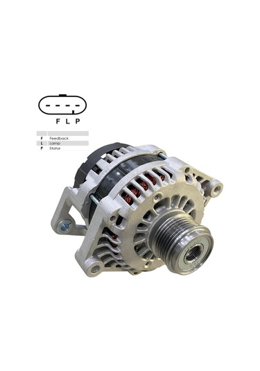 12v Alternatör Dinamo Delco Tipi 120 A 2-fiş F-l Chevrolet Captıva 2.0 D-opel Antara 2.0 Cdtı