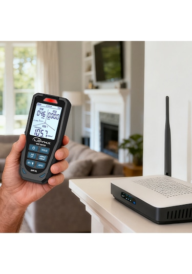 Loyka Emf-01 Profesyonel 3 Eksen Emf & Rf Elektromanyetik Alan Radyasyon Dedektörü Siyah
