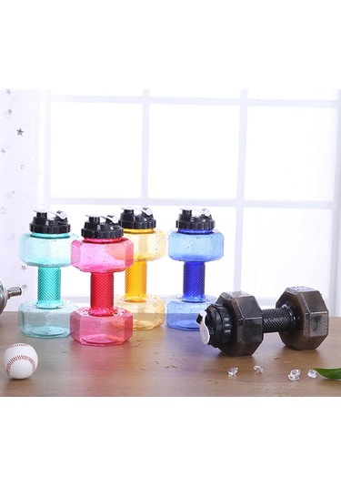 Dolıty Fitness Halter Ağırlığı Güçlü Su İçecekleri Şişesi 1500ml-kırmızı