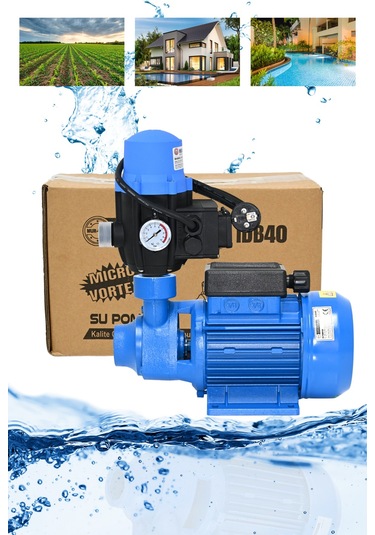 Idb40 Su Pompası Hidromat Set Bakır Sargılı