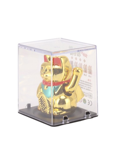 Shineyee Güneş Enerjili Plastik Ev Dekorasyonu: Minyatür Kollü Paralarla Zenginleşme Dileden Kedi Altın