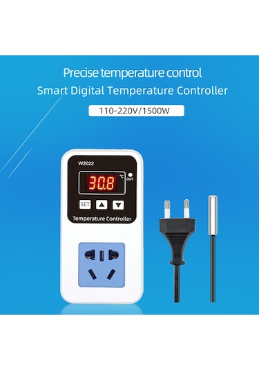 Kangvka Akıllı Dijital Termostat -50 C'den 120 C'ye Hassas Sıcaklık Kontrolü