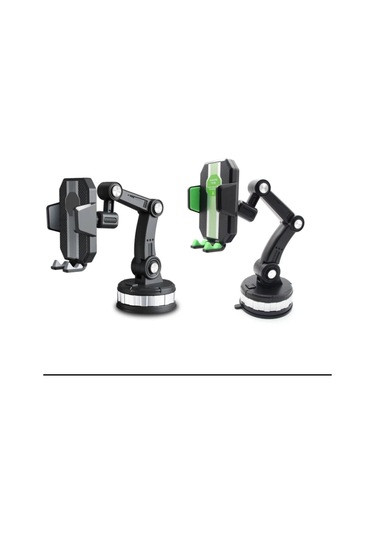 Blue Spectrum Cz64339 Araç İçi Ayarlanabilir Vantuzlu Cep Telefonu Tutucu Siyah