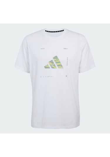 Whıte Adidas Erkek Günlük T-shirt M Box Logo G T Jd8232 Beyaz