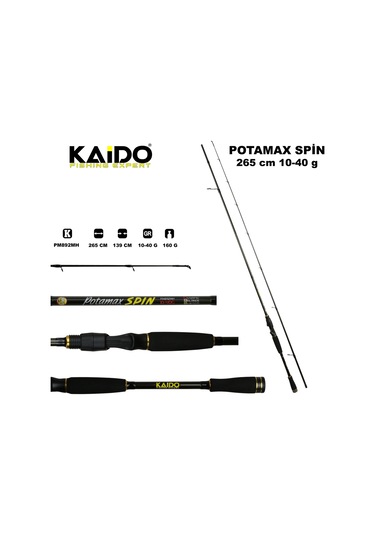 Kaido Potamax Spin 2.65m 10-40g Kamış