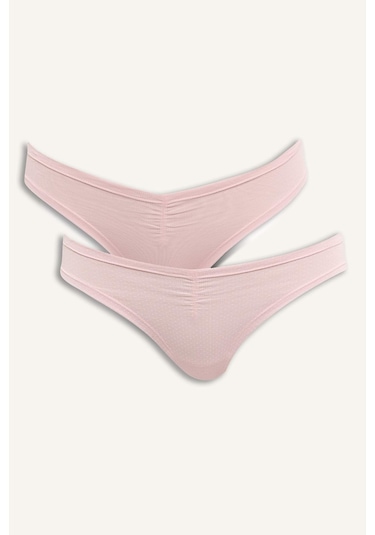 Defacto Basic 2li Brief -fall İn Love F6602ax25hspn438 Pembe