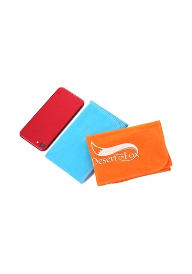 Prestigegoods Desert & Fox Outdoor Hafif Kamp Yastığı, Turuncu, 42x24cm, Hava Valfi, Hafif, Konforlu, Seyahat & Kamp İçin Turuncu