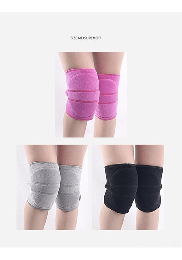 Xindoker Yetişkin Dans Ve Spor Diz Koruyucusu - Kalın Sponge Yastık - Diz Kaza Ve Çarpma Koruma - Pembe 2 Adet Pembe