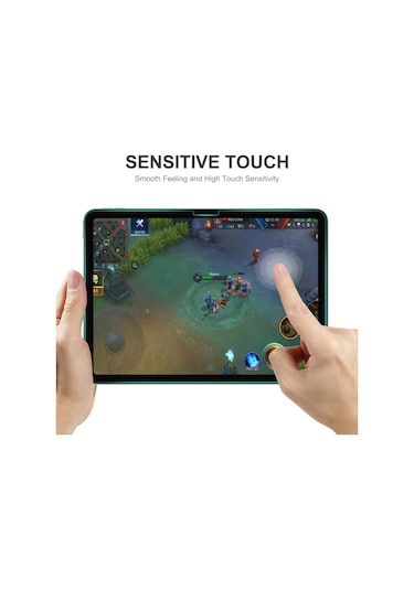 Apple İpad Pro 11 İnç 2025 M5 A3357-a3358 İle Uyumlu Temperli Kırılmaz Cam Ekran Koruyucu