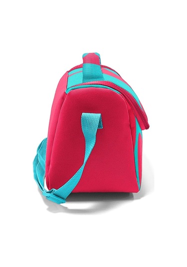 Coral High Thermo Beslenme Çantası - Kız Çocuk, Kırmızı Turkuaz Renkli Çizgili Kırmızı - Turkuaz