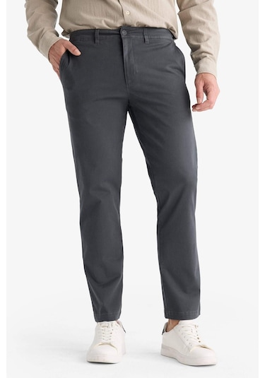 Defacto Regular Fit Normal Kesim Düz Paça Chino Pantolon D7349ax25auar9 Antrasit Defacto Regular Fit Normal Kesim Düz Paça Chino Pantolon D7349ax25auar9 Antrasit