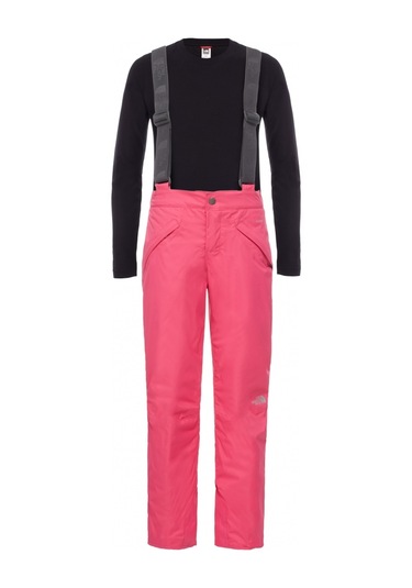 The North Face Snowquest Suspender Çocuk Pantolonu T0crv1hbu Pembe