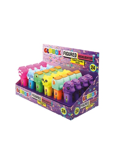 Globox Figürlü Fosforlu Kalem Diğer