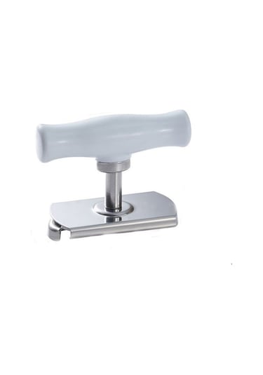 Yifomall Pratik Mutfak Aleti: Çok Amaçlı Kapak Açacağı Ve Şişe Açacağı, Dayanıklı Ve Kullanışlı Beyaz Tasarım Gümüş Gümüş