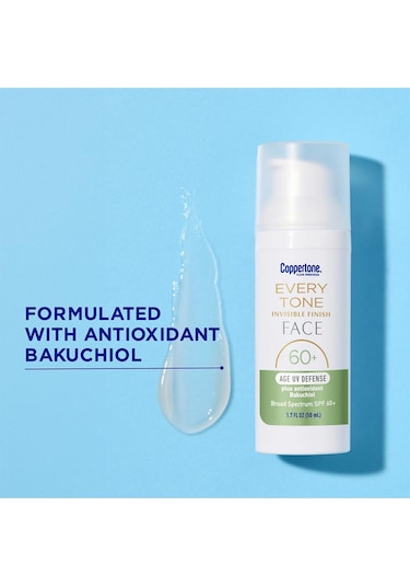 Coppertone Every Tone Spf60+ Age Uv Defense Şeffaf Yüz Güneş Kremi 50ml