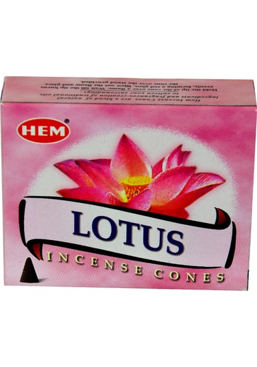Hem Nilüfer Kokulu 10 Konik Tütsü Lotus