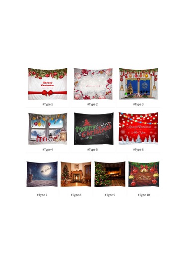 Suofeng Noel Dekoru Battaniye 80x60 İnç - Su Geçirmez, Renkli Desenli, Dayanıklı Poliester Duvar Örtüsü DiğER