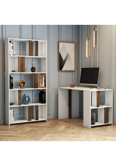 Variant Lima Çalışma Masası Ve Kitaplık Takımı